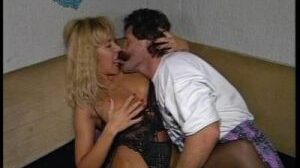 Vintage Arschfick mit blonder Milf